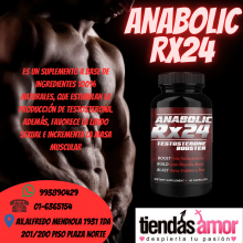  PASTILLAS ANABOLIC RX24